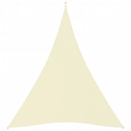 Acquista Parasole a Vela Oxford Triangolare 3x4x4 m Crema con riferimento GHV-135229 della ditta GARDENHOME