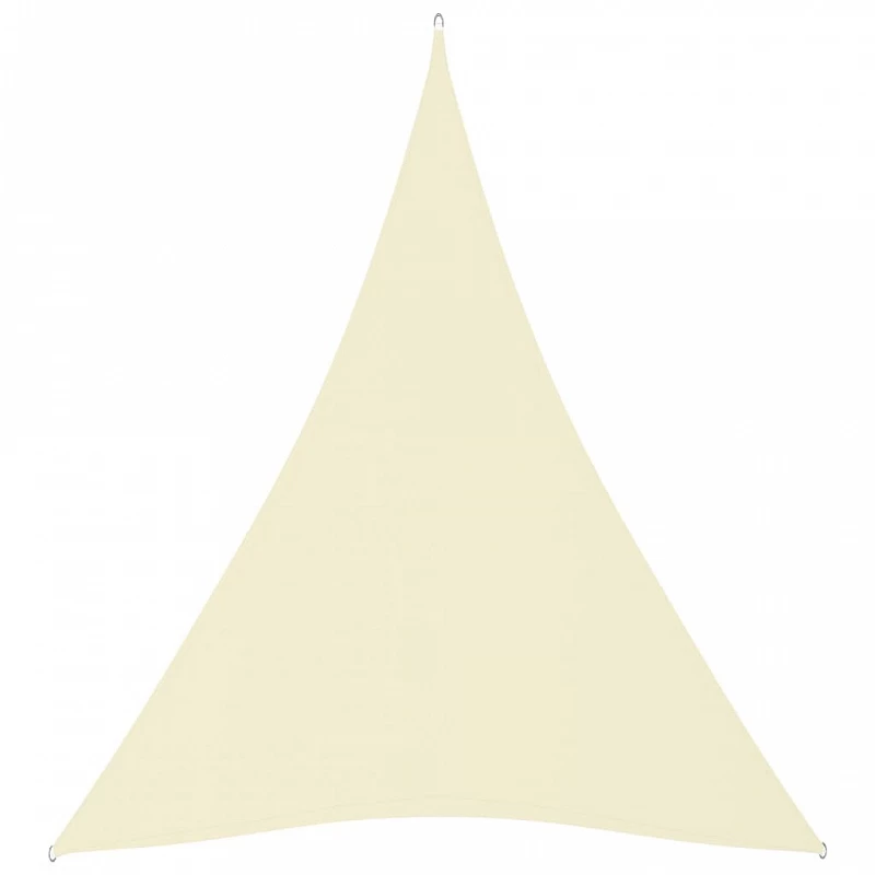 Acquista Parasole a Vela Oxford Triangolare 3x4x4 m Crema con riferimento GHV-135229 della ditta GARDENHOME