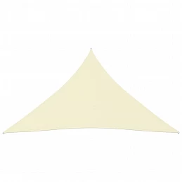 Acquista Parasole a Vela Oxford Triangolare 3x4x4 m Crema con riferimento GHV-135229 della ditta GARDENHOME