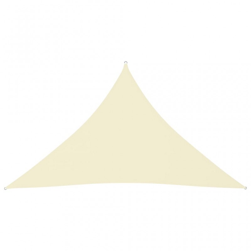 Acquista Parasole a Vela Oxford Triangolare 4x4x5,8 m Crema con riferimento GHV-135232 della ditta GARDENHOME
