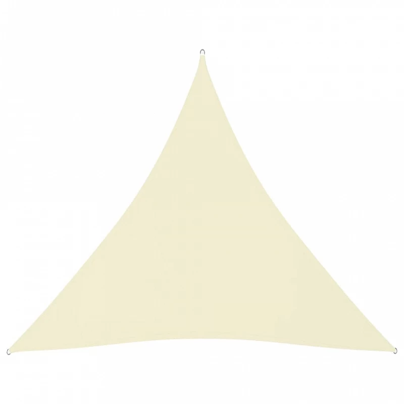 Acquista Parasole a Vela Oxford Triangolare 4,5x4,5x4,5 m Crema con riferimento GHV-135233 della ditta GARDENHOME