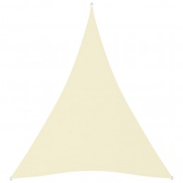 Acquista Parasole a Vela Oxford Triangolare 4x5x5 m Crema con riferimento GHV-135234 della ditta GARDENHOME