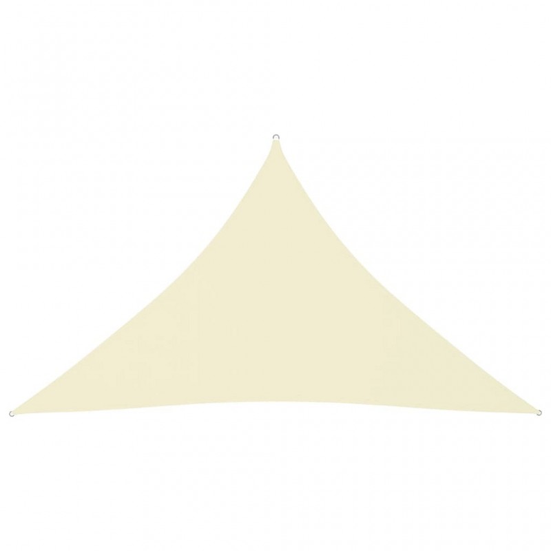 Acquista Parasole a Vela Oxford Triangolare 5x5x6 m Crema con riferimento GHV-135238 della ditta GARDENHOME