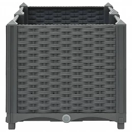 Acquista Fioriera Rialzata 80x40x38 cm in Polipropilene con riferimento GHV-310402 della ditta GARDENHOME