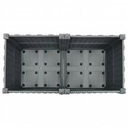 Acquista Fioriera Rialzata 80x40x38 cm in Polipropilene con riferimento GHV-310402 della ditta GARDENHOME