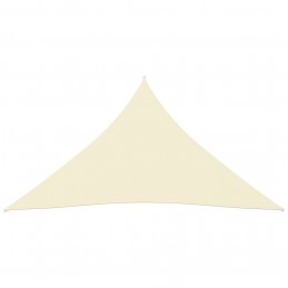 Acquista Parasole a Vela in Tessuto Oxford Triangolare 6x6x6m Crema con riferimento GHV-135240 della ditta GARDENHOME