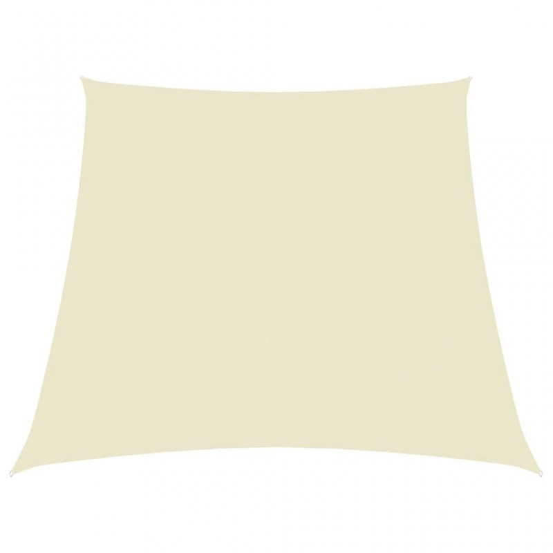 Acquista Parasole a Vela in Tela Oxford a Trapezio 2/4x3 m Crema con riferimento GHV-135241 della ditta GARDENHOME