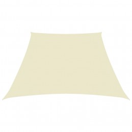 Acquista Parasole a Vela in Tela Oxford a Trapezio 2/4x3 m Crema con riferimento GHV-135241 della ditta GARDENHOME