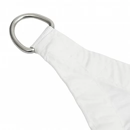 Acquista Parasole a Vela in Tela Oxford Quadrato 3x3 m Bianco con riferimento GHV-135247 della ditta GARDENHOME