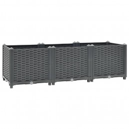 Acquista Fioriera Rialzata 120x40x38 cm in Polipropilene con riferimento GHV-310403 della ditta GARDENHOME