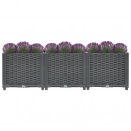 Acquista Fioriera Rialzata 120x40x38 cm in Polipropilene con riferimento GHV-310403 della ditta GARDENHOME