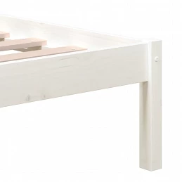 Acquista Giroletto Bianco in Legno Massello di Pino 200x200 cm con riferimento GHV-3101239 della ditta GARDENHOME
