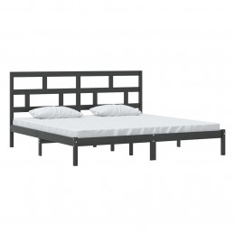 Acquista Giroletto Nero in Legno Massello di Pino 200x200 cm con riferimento GHV-3101242 della ditta GARDENHOME