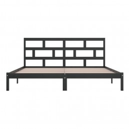 Acquista Giroletto Nero in Legno Massello di Pino 200x200 cm con riferimento GHV-3101242 della ditta GARDENHOME