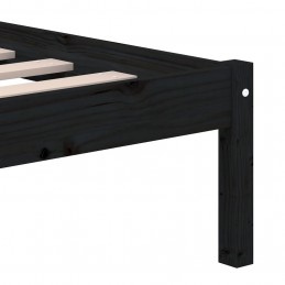 Acquista Giroletto Nero in Legno Massello di Pino 200x200 cm con riferimento GHV-3101242 della ditta GARDENHOME