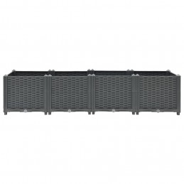 Acquista Fioriera Rialzata 160x40x38 cm in Polipropilene con riferimento GHV-310404 della ditta GARDENHOME