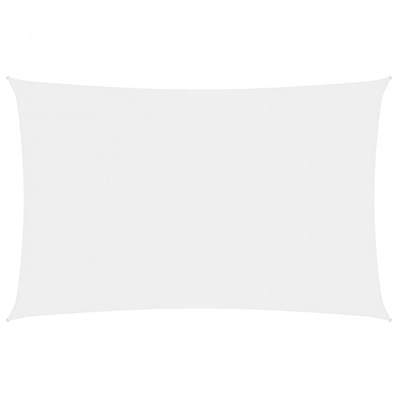 Acquista Parasole a Vela in Tessuto Oxford Rettangolare 3x6 m Bianco con riferimento GHV-135268 della ditta GARDENHOME