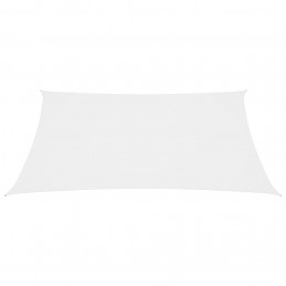 Acquista Parasole a Vela in Tessuto Oxford Rettangolare 3,5x4,5m Bianco con riferimento GHV-135269 della ditta GARDENHOME