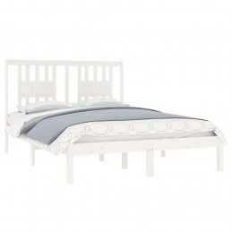 Acquista Giroletto Bianco in Legno Massello di Pino 140x190 cm con riferimento GHV-3104044 della ditta GARDENHOME