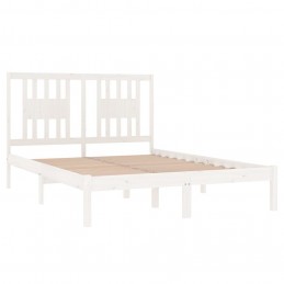 Acquista Giroletto Bianco in Legno Massello di Pino 140x190 cm con riferimento GHV-3104044 della ditta GARDENHOME