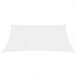 Acquista Parasole a Vela in Tessuto Oxford Rettangolare 3,5x5 m Bianco con riferimento GHV-135270 della ditta GARDENHOME