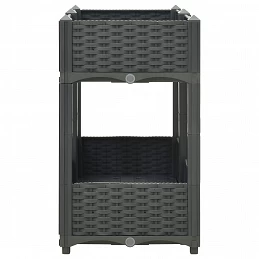 Acquista Fioriera Rialzata 80x40x71 cm in Polipropilene con riferimento GHV-310406 della ditta GARDENHOME