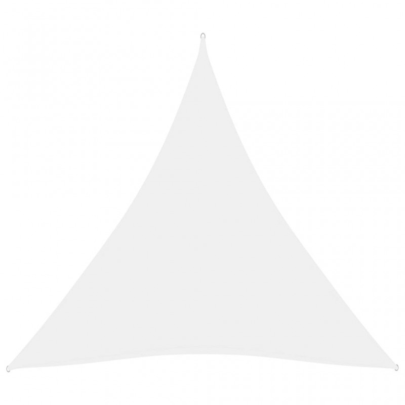 Acquista Parasole a Vela Oxford Triangolare 3,6x3,6x3,6 m Bianco con riferimento GHV-135281 della ditta GARDENHOME