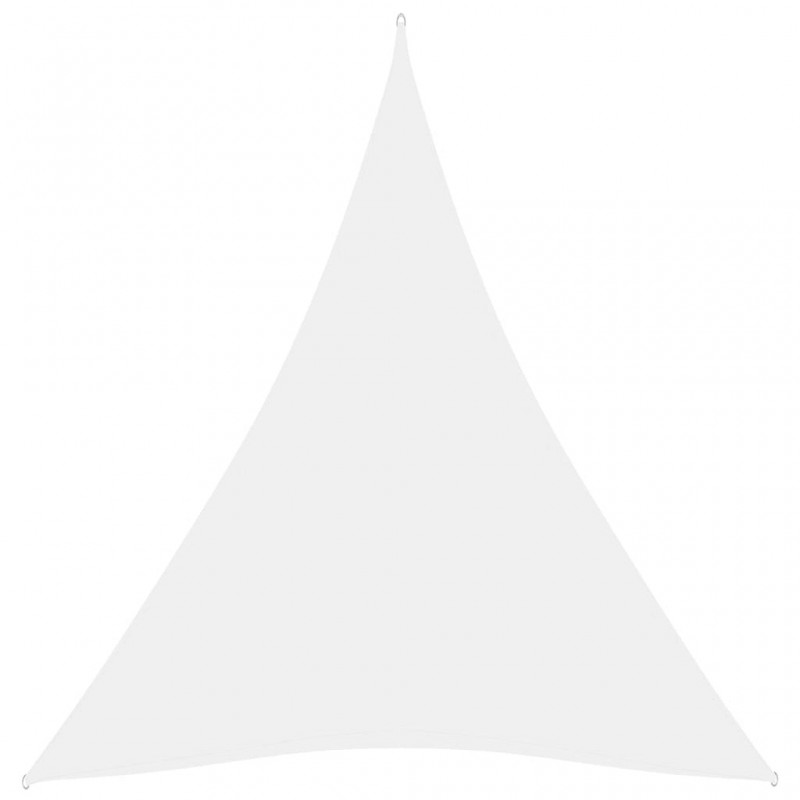 Acquista Parasole a Vela Oxford Triangolare 4x5x5 m Bianco con riferimento GHV-135289 della ditta GARDENHOME