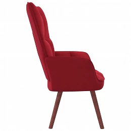 Acquista Poltrona Relax Rosso Vino in Velluto con riferimento GHV-328056 della ditta GARDENHOME