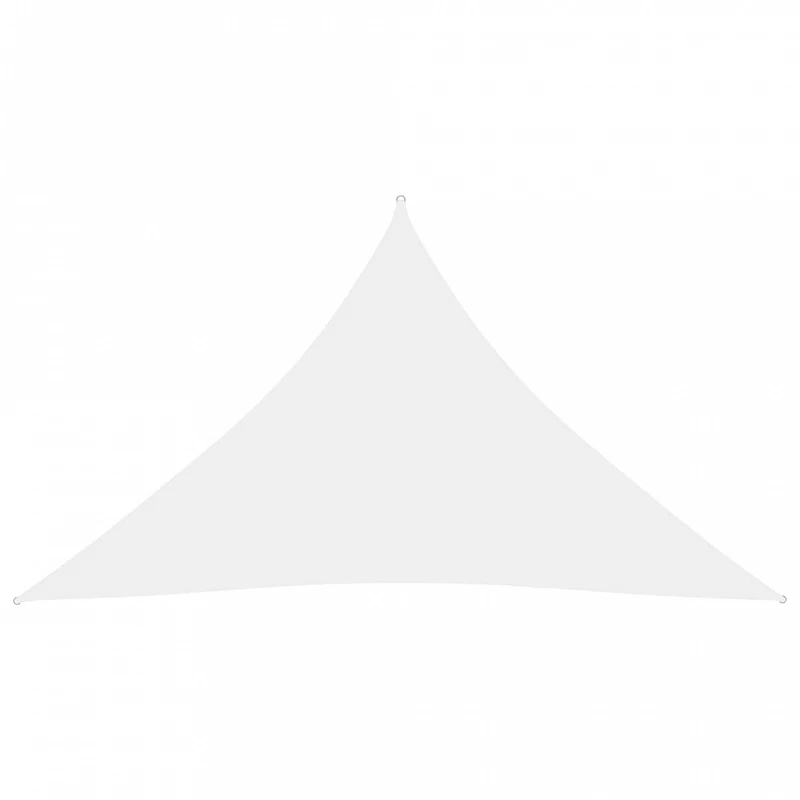 Acquista 135293 Sunshade Sail Oxford Fabric Triangular 5x5x6 m White con riferimento GHV-135293 della ditta GARDENHOME