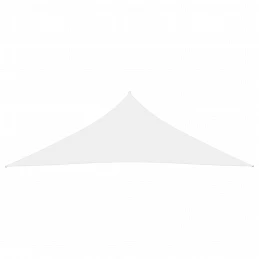 Acquista 135293 Sunshade Sail Oxford Fabric Triangular 5x5x6 m White con riferimento GHV-135293 della ditta GARDENHOME