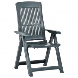 Acquista Sedie Reclinabili da Giardino 2 pz in Plastica Verde con riferimento GHV-48767 della ditta GARDENHOME