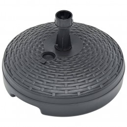 Acquista Base Ombrellone Sabbia/Acqua 20L Antracite Rattan in Plastica con riferimento GHV-48771 della ditta GARDENHOME