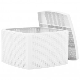 Acquista Tavolino Bianco 54x54x36,5 cm in Plastica con riferimento GHV-48774 della ditta GARDENHOME