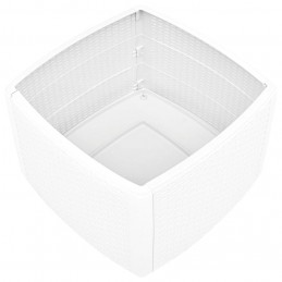 Acquista Tavolino Bianco 54x54x36,5 cm in Plastica con riferimento GHV-48774 della ditta GARDENHOME