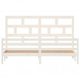 Acquista Giroletto Bianco in Legno Massello di Pino 200x200 cm con riferimento GHV-3101304 della ditta GARDENHOME