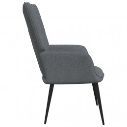 Acquista Poltrona Relax con Poggiapiedi Grigio Scuro in Tessuto con riferimento GHV-327953 della ditta GARDENHOME