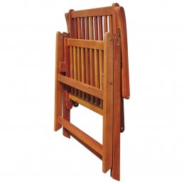 Acquista Sedie da Giardino Pieghevoli 3 pz in Legno Massello d'Acacia con riferimento GHV-310293 della ditta GARDENHOME