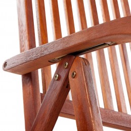 Acquista Sedie da Giardino Pieghevoli 3 pz in Legno Massello d'Acacia con riferimento GHV-310293 della ditta GARDENHOME