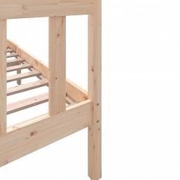 Acquista Giroletto in Legno Massello di Pino 160x200 cm con riferimento GHV-3101358 della ditta GARDENHOME