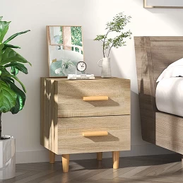 Acquista Comodino Rovere Sonoma 40x35x47,5 cm con riferimento GHV-811976 della ditta GARDENHOME
