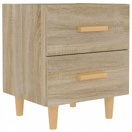 Acquista Comodino Rovere Sonoma 40x35x47,5 cm con riferimento GHV-811976 della ditta GARDENHOME