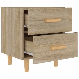 Acquista Comodino Rovere Sonoma 40x35x47,5 cm con riferimento GHV-811976 della ditta GARDENHOME