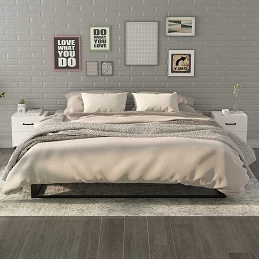 Acquista Comodini 2 pz Bianchi 40x35x47,5 cm con riferimento GHV-811989 della ditta GARDENHOME