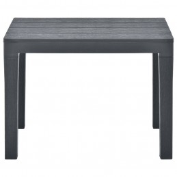 Acquista Panchine da Giardino 2 pz Antracite in Plastica con riferimento GHV-48781 della ditta GARDENHOME