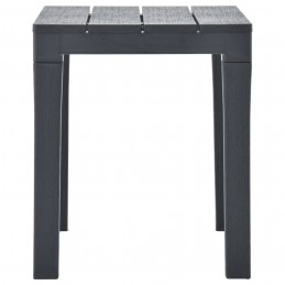 Acquista Panchine da Giardino 2 pz Antracite in Plastica con riferimento GHV-48781 della ditta GARDENHOME