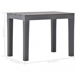 Acquista Panchine da Giardino 2 pz Mocca in Plastica con riferimento GHV-48782 della ditta GARDENHOME
