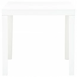 Acquista Tavolo da Giardino Bianco 78x78x72 cm in Plastica con riferimento GHV-48783 della ditta GARDENHOME