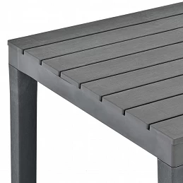 Acquista Tavolo da Giardino Antracite 78x78x72 cm in Plastica con riferimento GHV-48784 della ditta GARDENHOME
