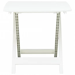 Acquista Tavolo da Giardino Bianco 79x72x70 cm Plastica con riferimento GHV-48790 della ditta GARDENHOME